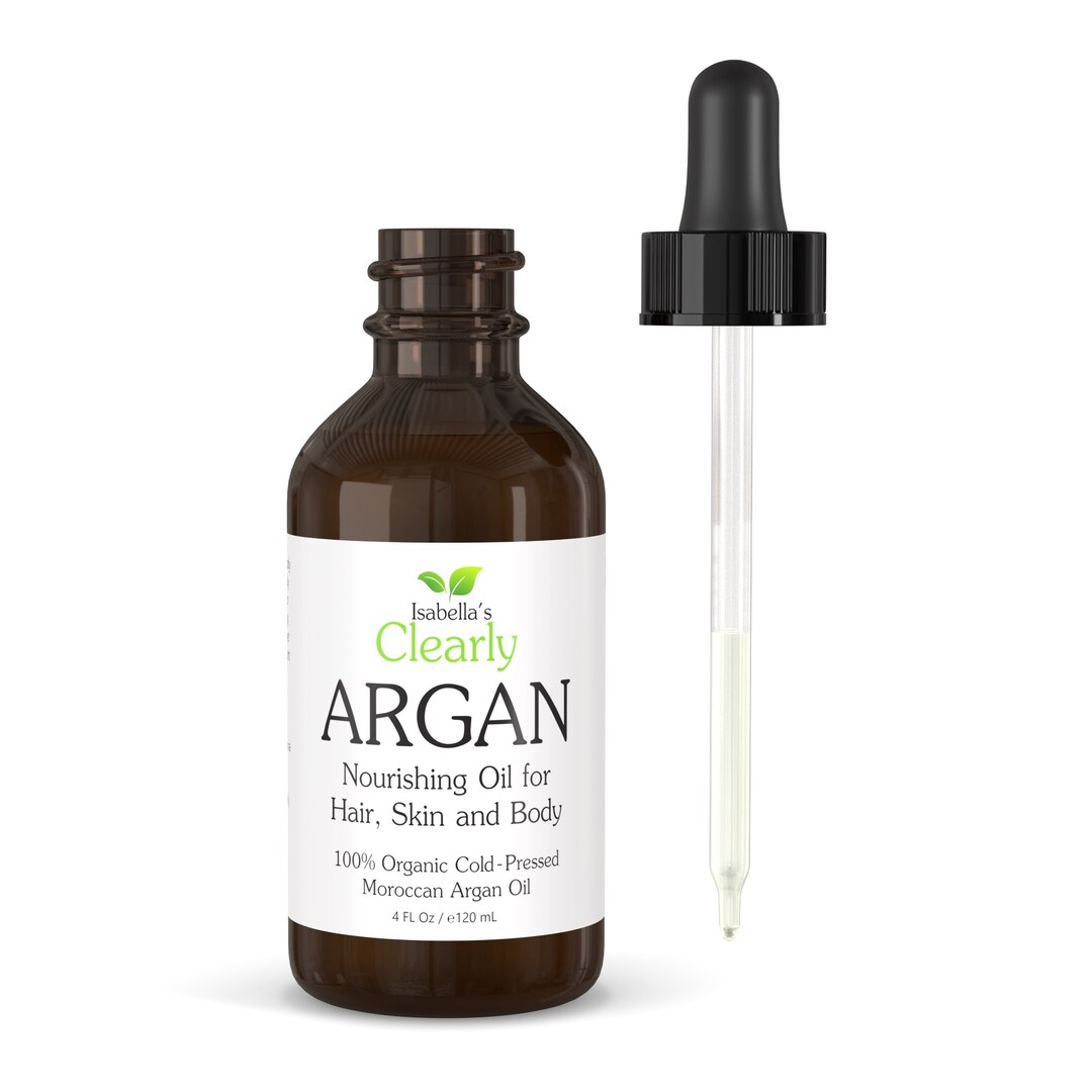 Isabella's Clearly ARGAN, Organic Cold-Pressed Argan Oil for Skin, Hair and Body, 4 Fl Oz | MakerPlace by Michaels Isabella's Clearly ARGAN, Organic Cold-Pressed Argan Oil for Skin, Hair and Body, 4 Fl Oz | MakerPlace by Michaels